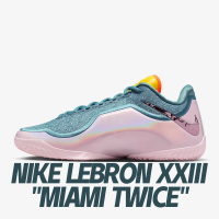 【NIKE 耐吉】籃球鞋 NIKE LeBron XXIII Miami Twice 詹姆斯23 邁阿密 實戰鞋 男鞋 IH1514-001