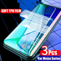 3Pcs Hydrogel Film For Sony Xperia5 Xperia10 Xperia 1 IV Ace III 10 III Lite Pro-I 5 Xperia1 II Protector Screen Cover Film