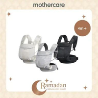 Mooimom Airyknit Baby Carrier Stellar White - Gendongan Bayi (Putih)