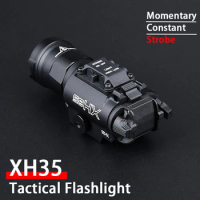 Tactical Surefir Airsoft XH35 Weapon Metal Pistol Scout Light Strobe High Lumens Glock17 19 X300 Flashlight Hunting Accessories