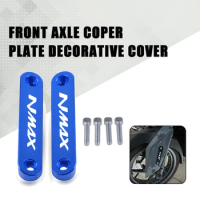 For Yamaha XMAX X-MAX 125 250 300 400 2017 2018 2019 2020 2021 2022 2023 Motorcycle Front Axle Coper Plate Decorative Cover