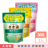 日本BATHCLIN 發泡湯 泡澡碳酸入浴劑360g(3款任選)