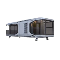 Prefab House Space Capsule Bed Cabin Hot Sleep Pod Outdoor Mobile Tiny House