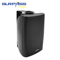 Passive HiFi Stereo PA System Wall Mount Speaker Sound Powerful Bass Home Audio Public Address Speakers 70V100V8ohm 20W