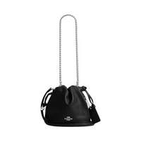 Coach Faye Mini Drawstring Bag Black Shw Black