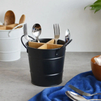 Kitchen Knife Storage Rack Knife Holder Organizer Rack Divided Spoon Fork Chopsticks Kitchen Utensil
