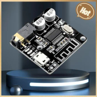 VHM-314 MP3 Lossless Decoder Board 3.5mm Audio Aux Bluetooth-Compatible 4.1/5.0 MP3 Format Decoder Board Micro USB 5V Powered