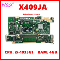X409JA with i5-1035G1 CPU 4GB-RAM UMA Mainboard X509JP X409JP X509JB X409JB X409JA X509JA P1510CJA Laptop Motherboard