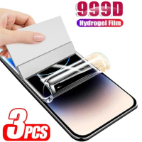3PCS Phone Film For OPPO F7 F9 F11 Pro K1 K3 Screen Protector Transparent Hydrogel Film for OPPO F1 F1S F3 Plus F5 Lite