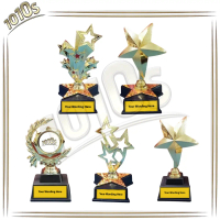 (STAR AWARD) Trophy Award ; Anugerah Piala ; LOGO & WORDING FREE / CUSTOMIZED TROPHY