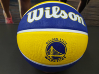 Wilson 籃球 室外 NBA 隊徽球系列 勇士隊 WTB1300XBGOL 大自在
