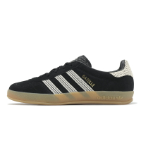 adidas 休閒鞋 Gazelle Indoor W 女鞋 黑 米白 膠底 復古 德訓鞋 愛迪達 JI2755