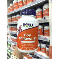 美國Now Foods 大豆異黃酮+金雀異黃酮 120粒素食膠囊