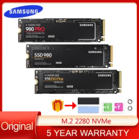 Samsung SSD M.2 Nvme 980PRO 970 evo plus 1TB 2TB Internal Solid State Drive 980 500GB hdd Hard Disk For laptop Computer TLC
