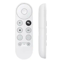 G9N9N IR Remote Replacement Smart TV Remote Blutooth Voice Universal Remote Control For Google TV Chromecast4K Snow
