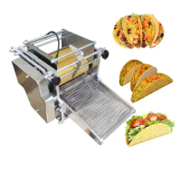 Full Automatic Industrial Flour Corn Mexican Tortilla Machine Taco Roti Maker Press Bread Corn Roll Making Machines