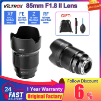 VILTROX 85mm F1.8 II Lens Auto Focus Portrait Lens Full Frame for Sony E Nikon Z Fuji X Fujifilm XF Mount Camera XT4 Z6 Z7