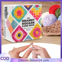 Set Kartu Pola Crochet Buku Pola Rajut / Buku Pola Crochet Tutorial Rajut Pola Rajutan Hadiah untuk 
