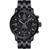 TISSOT天梭 T-Sport PRC 200 CHRONOGRAPH計時腕錶(T1144173305700)-43mm
