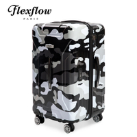 Flexflow 黑迷彩 29型 特務箱 智能測重 防爆拉鍊旅行箱 南特系列 29型行李箱【官方直營】