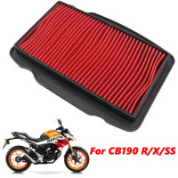 Motorcycle Replacement Engine Air Intake Filter Cleaner Air Filter Element For Honda CB190R CB190X CB190SS CB190 R/X/SS