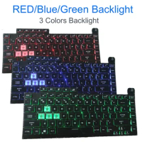 G531 US English Backlit Keyboard for Asus Rog Strix G531G G531GT G531GD G531GV G531GU G531GW, Red Green Blue Backlight Keyboards