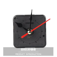 Clock Parts With Hands Quartz Watch Silent Wall Clock Movement Repair Clock Mechanism Parts Fit Diy Luxury Quartz Clock Movement