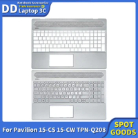 New Laptop Palmrest With Backlight Keyboard Upper Cover Original For HP Pavilion 15-CS 15-CW L24753-001 Laptop Case Accessories
