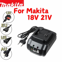 Makita Model Charger 18V 21V for Makita BL1415 BL1815 BL1830 BL1850charger Electric Tool New Drill Wrench AU EU UK US Suitabl