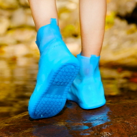 【鞋底雙層加厚】雨鞋套男女防水防滑防臟污中低筒水鞋一體成型