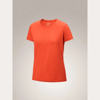 【Arcteryx 始祖鳥官方直營】女 Taema 快乾短袖圓領衫(太陽雜橘)