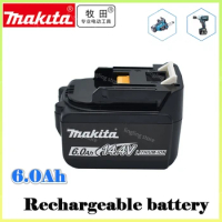 Makita 14.4V 6000mAh Makita Rechargeable Li-ion Battery For Makita 14V Power Tools 6.0Ah Batteries BL1460 BL1430 1415 194066-1