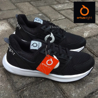 Sepatu Casual Sneakers Ortus Pria Wanita Black white Seragam sekolah Cewe Cowok Kasual Shoes Kasual 