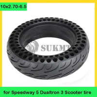 10 Inch Electric Scooter Tire 10x2.70-6.5 Solid Tire 70/65-6.5 Tire for Speedway 5 Dualtron 3 Scooter Accessories