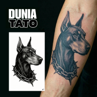 Stiker Tato Temporer Semi Permanen Motif 51-100 DuniaTato