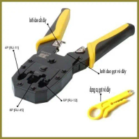 Cáp mạng Kìm Bấm Mạng Bosi BS-D3468 RJ45/RJ11/RJ12
