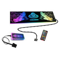 For COOLMOON RGB Light Board GPU Backplate Panel Chassis Light Board For PC Chassis Decoration