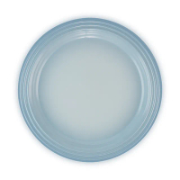 【Le Creuset】瓷器圓盤 27cm(海岸藍-無盒)