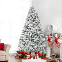 China Manufacturer Wholesale White Xmas Tree 6FT Christmas Tree PVC Artificial Christmas Tree