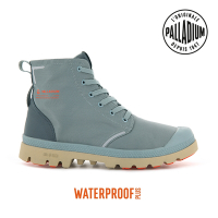 PALLADIUM PAMPA LITE+ RCYCL WP+再生纖維輕量防水靴-中性-灰藍