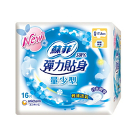 蘇菲 彈力貼身 量少潔翼型16片【德芳保健藥妝】