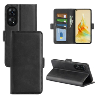 Case For OPPO Reno 8T 4G Leather Wallet Flip Cover Vintage Magnet Phone Case For OPPO Reno 8T 4G Coque