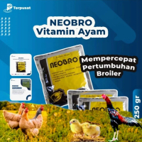 NEOBRO @250 Gram Vitamin Ayam Multivitamin A D E K B1 B2 B6 B12 C Mineral & Asam Amino untuk Pertumb