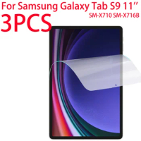 3 Packs PET Soft Film Screen Protector For Samsung Galaxy Tab S9 WiFi 5G 11 Inch 2023 Tablet Protective Film For Samsung S9 2023