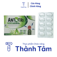 Viên diếp cá ANTOTRI bổ sung chất xơ, giảm trĩ, nhuận tràng, thanh nhiệt cơ thể - Hộp 30 viên
