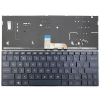 Keyboard For Asus ZenBook UX333 UX333F UX333FA-AB77 UX333FAC-XS77 UX333FN U3300F UF3300F With Backlit Blue US Layout