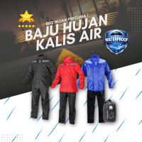 [HOT ITEM] Raincoat RRS04 Rainsuit - Black/Red/Blue/Yellow (Size S-6XL)