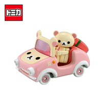 【日本正版】TOMICA 騎乘系列 R09 懶熊妹 x 懶熊妹汽車 拉拉熊 玩具車 多美小汽車 - 968351