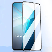 9D Tempered Glass for Vivo IQOO 11S Legendary Black Edge Clear Screen Protector for IQOO11S Iqoo 11s 9H Protective Front Film