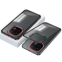 Case for IQOO 13 12 5G Aluminium Metal Bumper with Back Matte Cover Casing - Hitam, IQOO 13